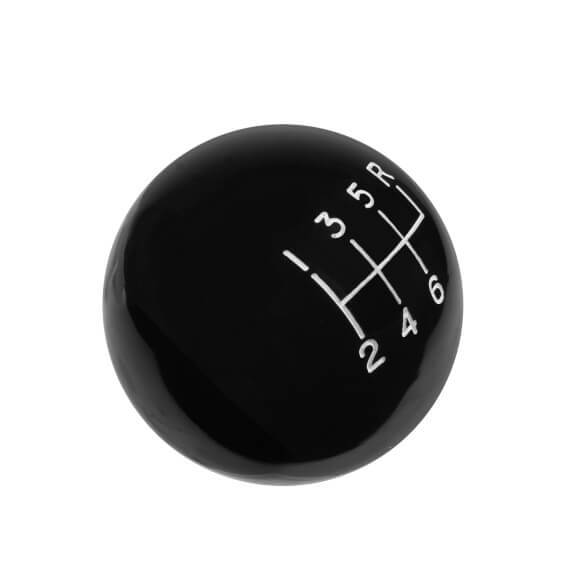 Hurst Classic 6-Speed Shift Knob Black (3/8-16) MPN HUR163-0140 For Universal use