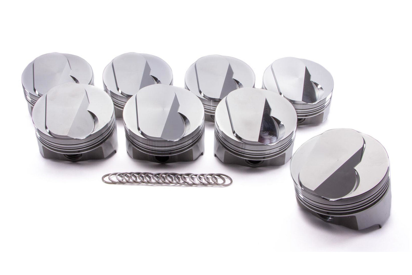 Icon Pistons BBC Domed Piston Set 4.290 Bore +18cc IC779.040