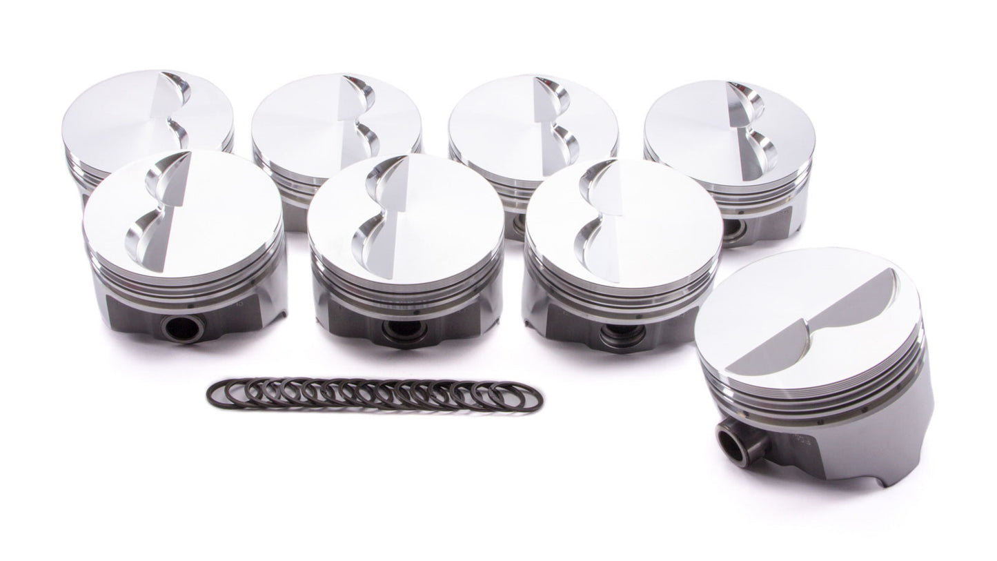 Icon Pistons SBC Forged F/T Piston Set 4.030 Bore -4.90cc IC792.030