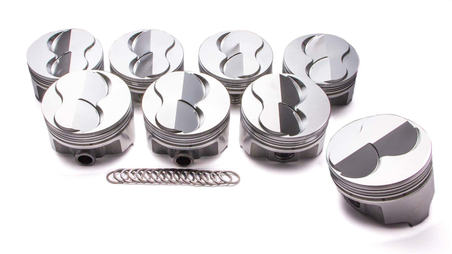 Icon Pistons SBC Forged Domed Piston Set 4.040 Bore +6.26cc IC793.040