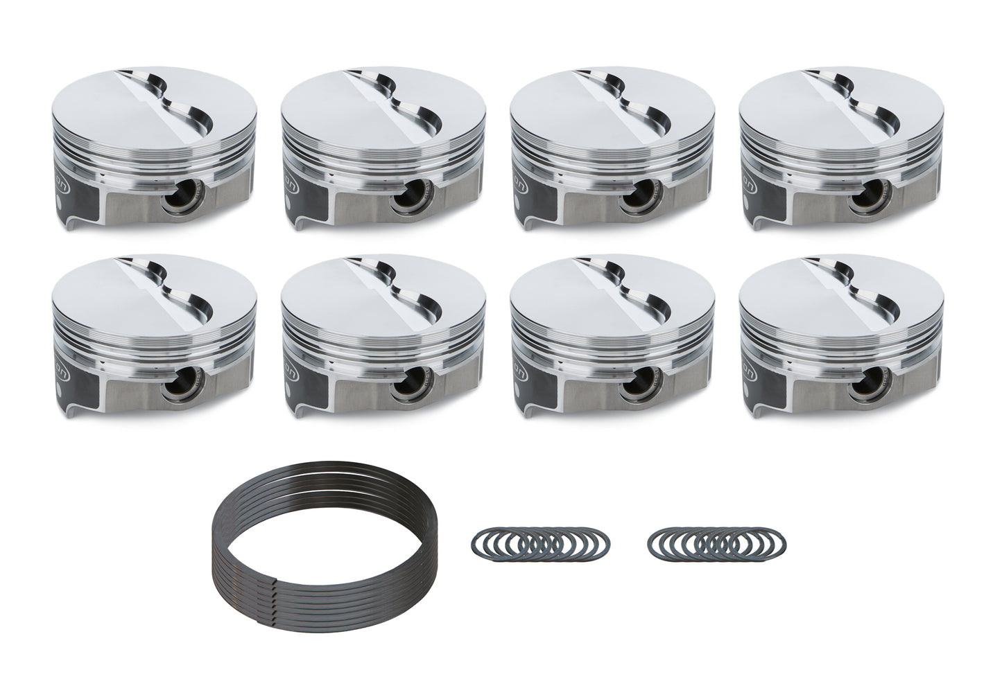 Icon Pistons BBM FT Piston Set 4.375 Bore -4.5cc ICNIC823.033
