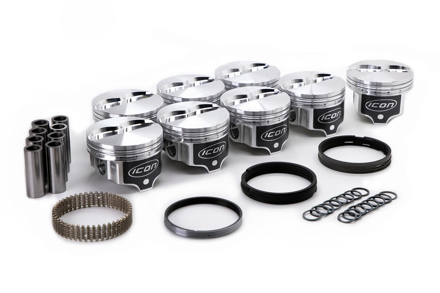 ICON PISTONS BBF FE FT Piston Set 4.233 Bore -4.5cc ICNIC864.017