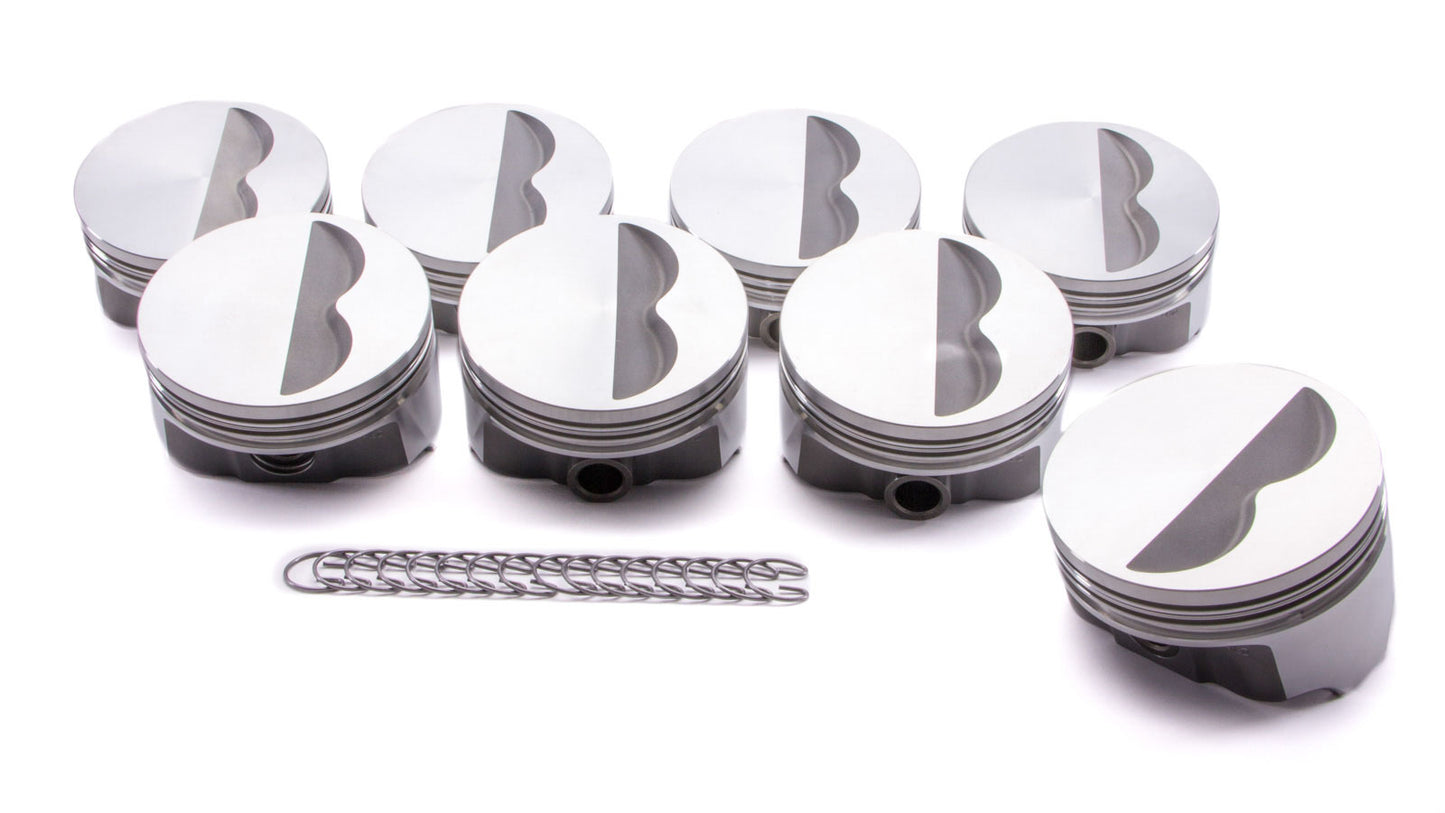 Icon Pistons SBC FHR F/T Piston Set 4.155 Bore -3.7cc IC9941.030