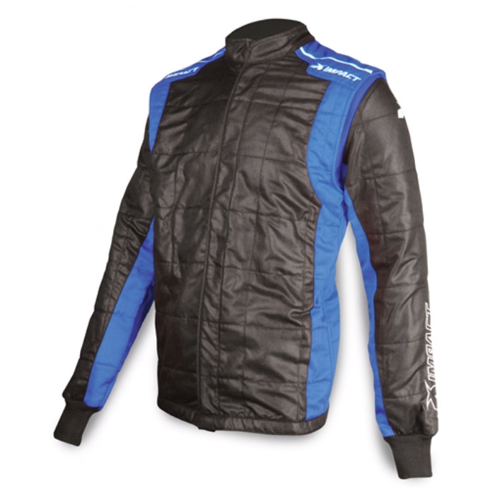 Impact Racing Jacket Racer Large Black/Blue MPN IMP22519506