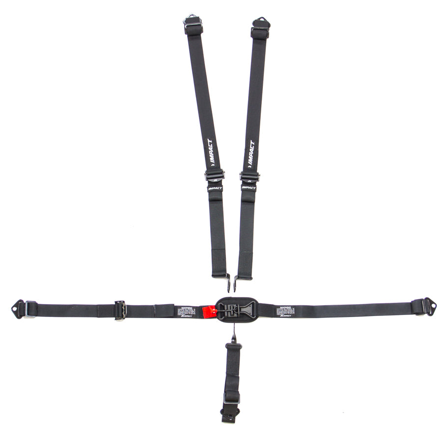 Impact Racing 5pt Jr Harness L/L Ind Shldr P/U Fixed Left Lap MPN IMP52116661