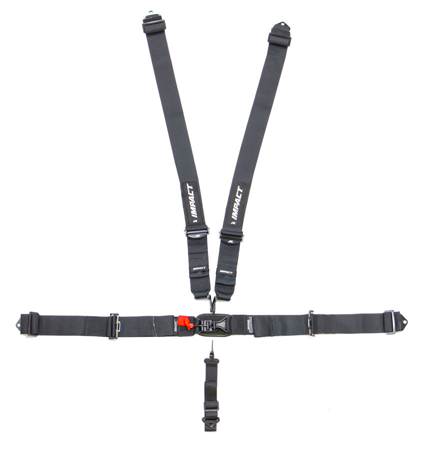 Impact Racing 5pt Harness L/L P/U Ind Shldr Dual Lap Adj. 54111111