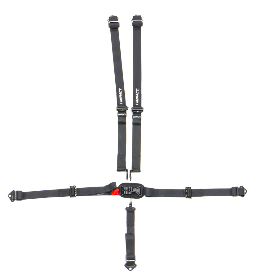 Impact Racing 5-pt Jr Harness L/L Ind Shoulder P/U W/A QM belt MPN IMP54116661