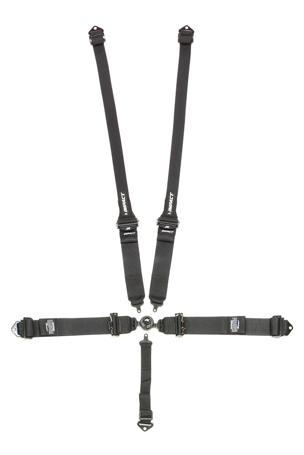 Impact Racing 5-PT Harness Camlock Ind Shldr 3in to 2in Trans MPN IMP57341231