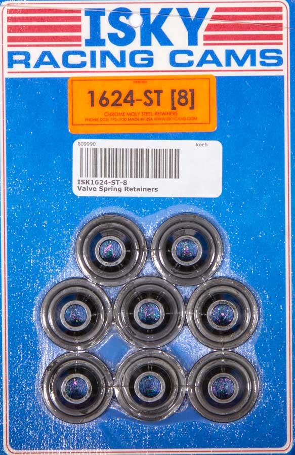 Isky Cams Valve Spring Retainers MPN ISK1624-ST-8