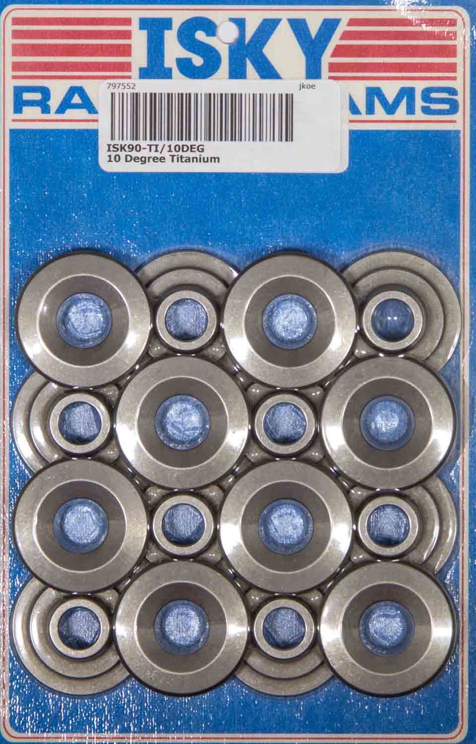 Isky Cams 7 Degree Titanium Retainers MPN ISK92-TI