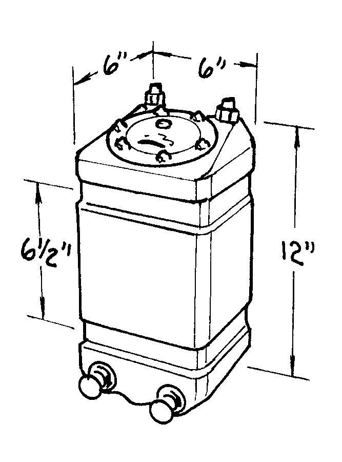 Jaz 1-Gallon Pro Drag Fuel Cell MPN JAZ220-001-01