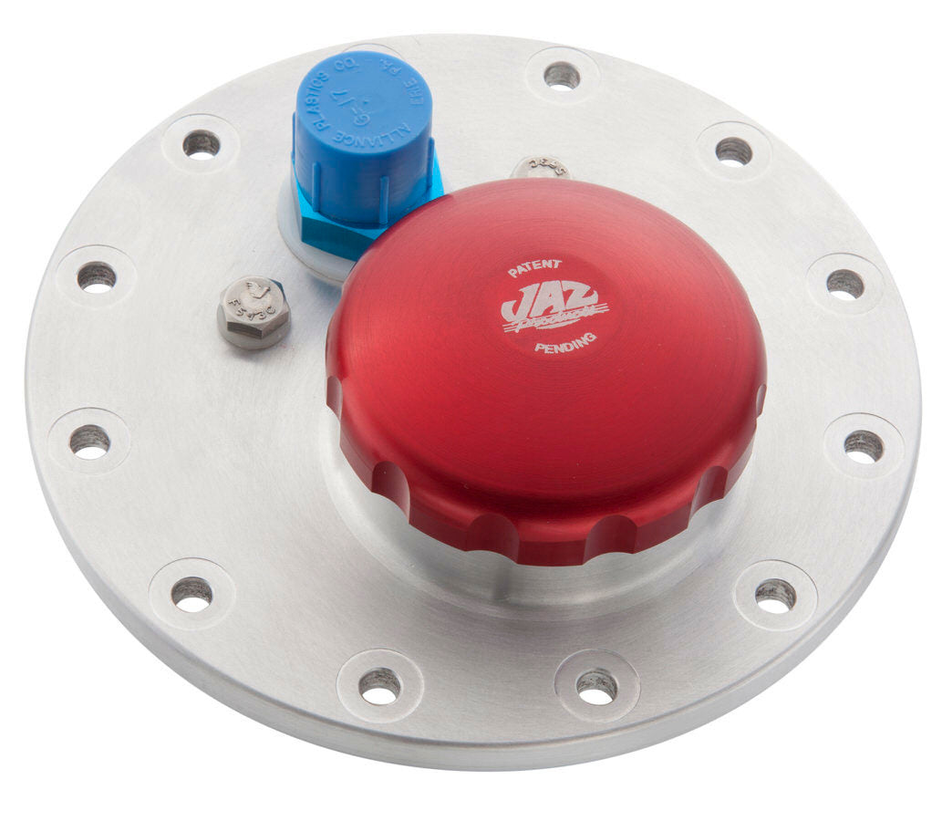 Jaz 2-1/2 12-Bolt Fuel Plate w/Billet Twist Cap MPN JAZ391-452-06