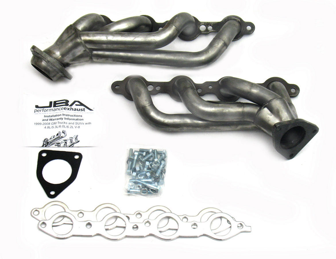 Jba Performance Exhaust Headers - 02-08 GM Truck 4.8/5.3L MPN JBA1850S-2 For GM Fullsize Truck SUV LS-Series 2002-13