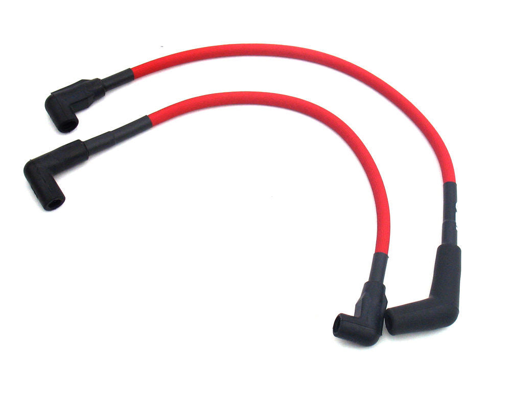 Jba Performance Exhaust 8mm Spark Plug Wire Leads 2pk Red MPN JBAW1528HT For Jeep