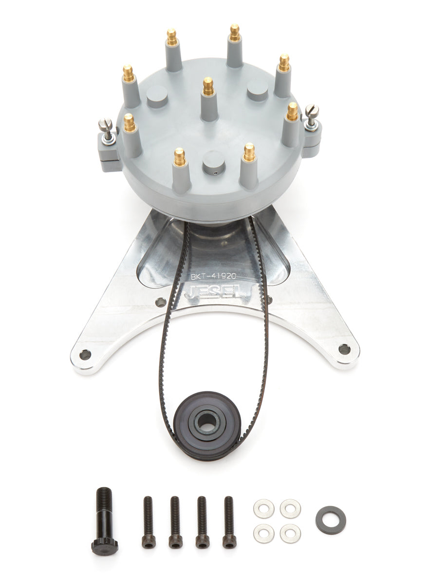Jesel Belt Drive Dist. Kit BBC w/+.400 Raised Cam MPN JESKDD-42510 For Chevy