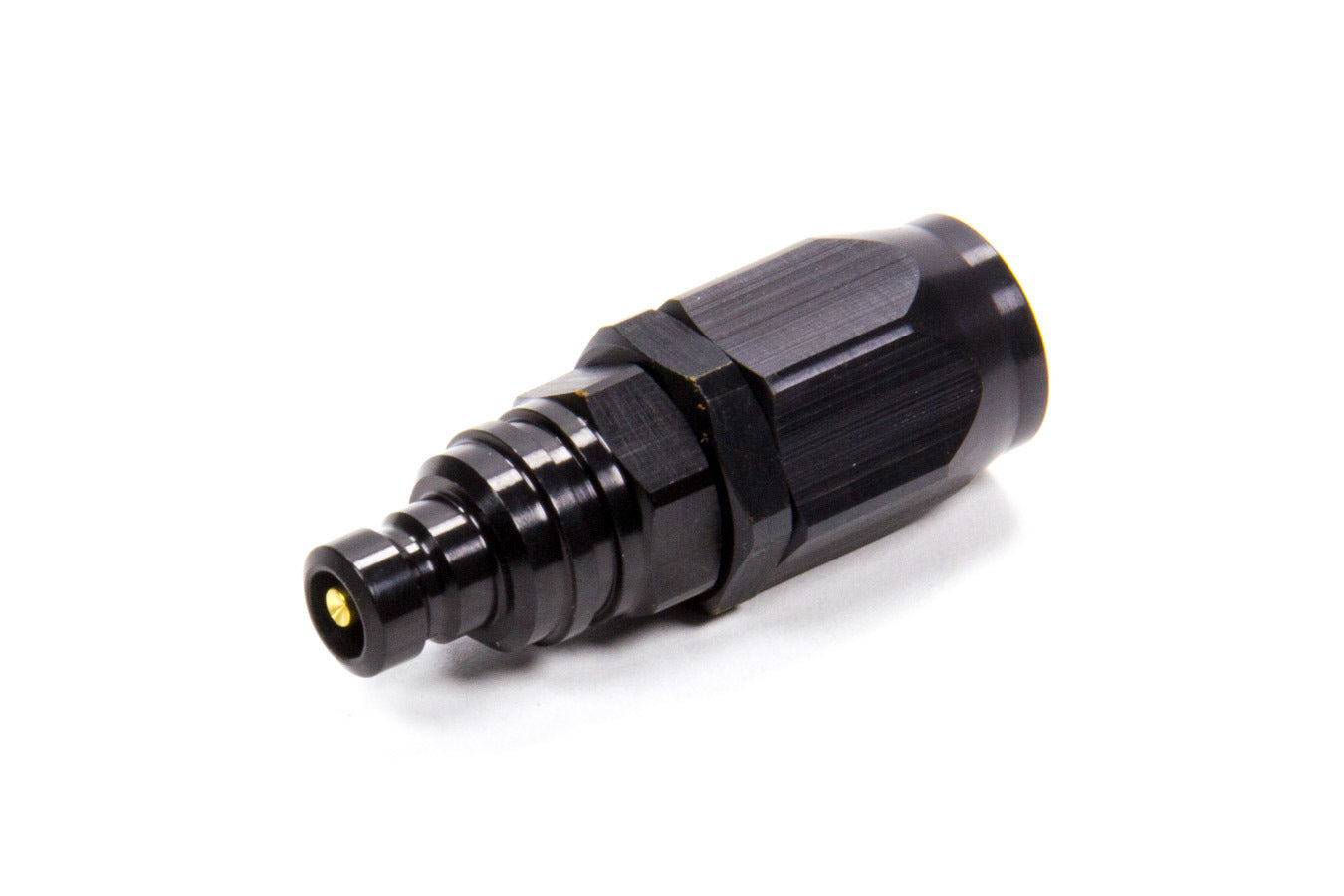 Jiffy-Tite Q/R #6 Str Hose End Plug Valved Black MPN JFT22606J