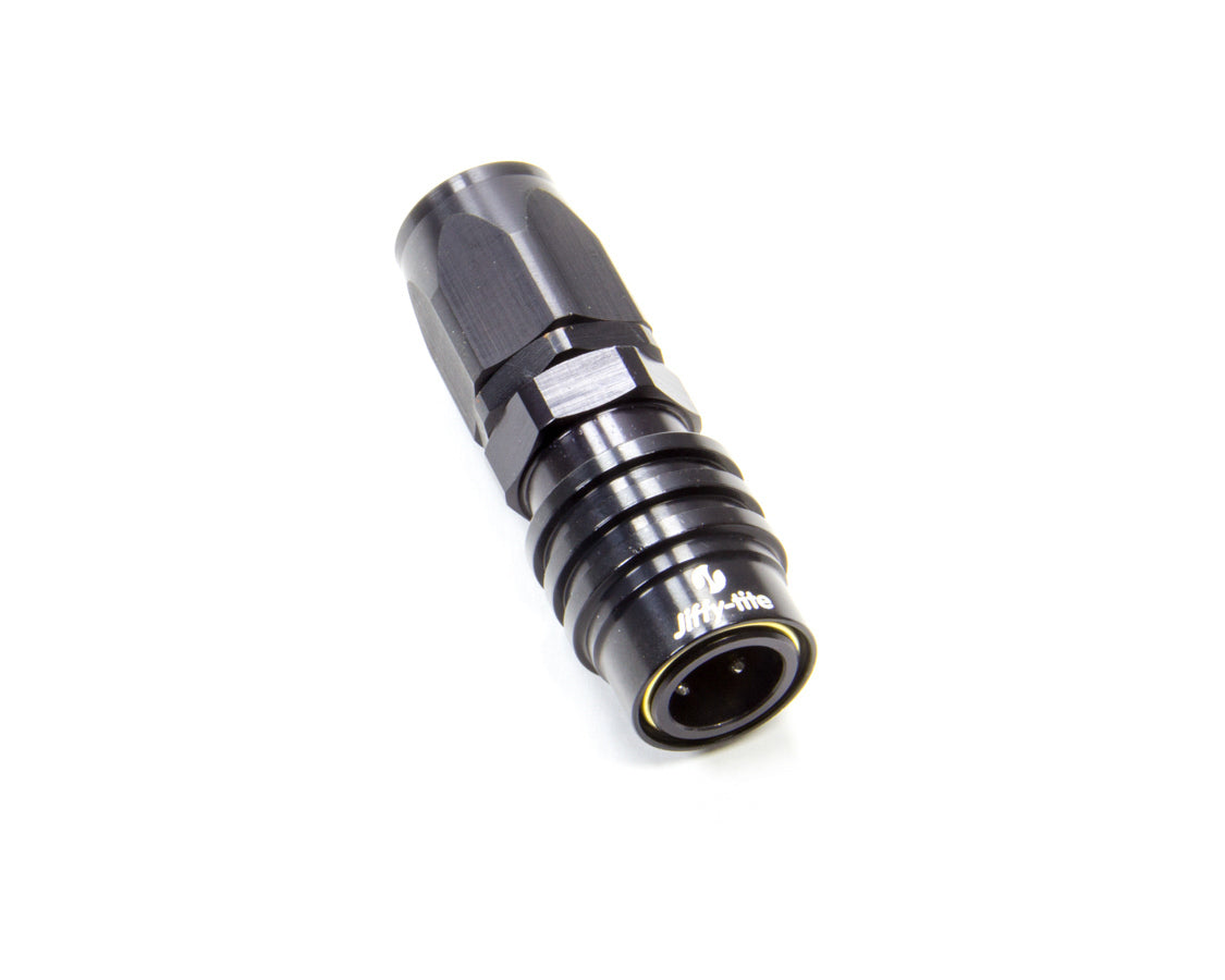 Jiffy-Tite Q/R #8 Str Hose End Black MPN JFT31608J