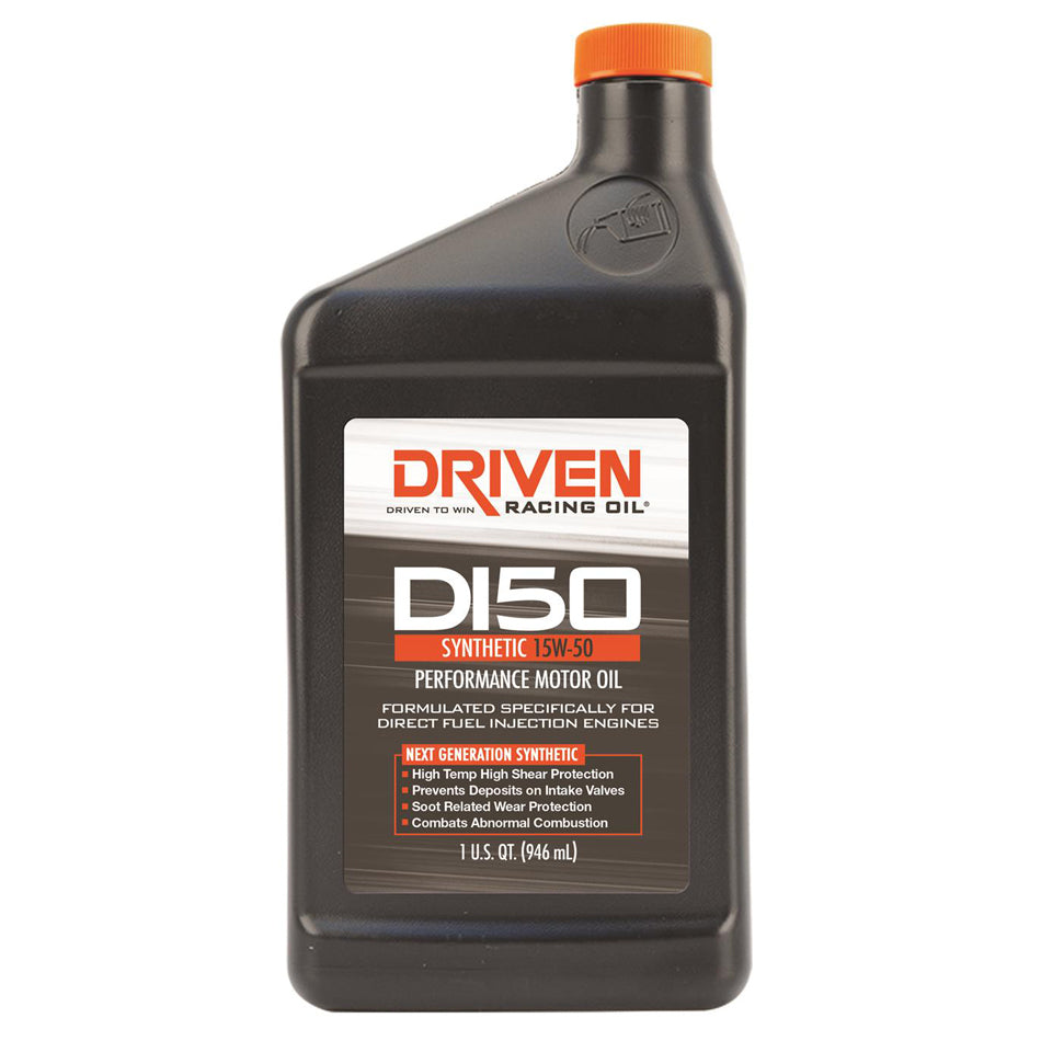 Driven Racing Oil DI50 15w50 Synthetic Oil 1 Quart 18506