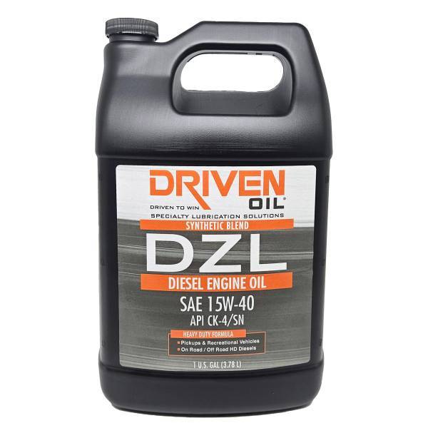 Driven Racing Oil DZL 15w40 Diesel Engine Oil 1 Gallon 30408