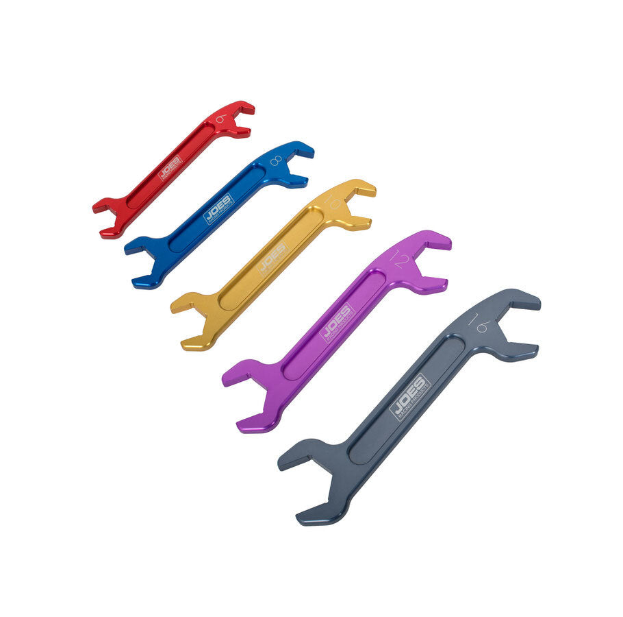 Joes Racing Products Aluminum Wrench Set Double Ended 6an-16an MPN JOE18000