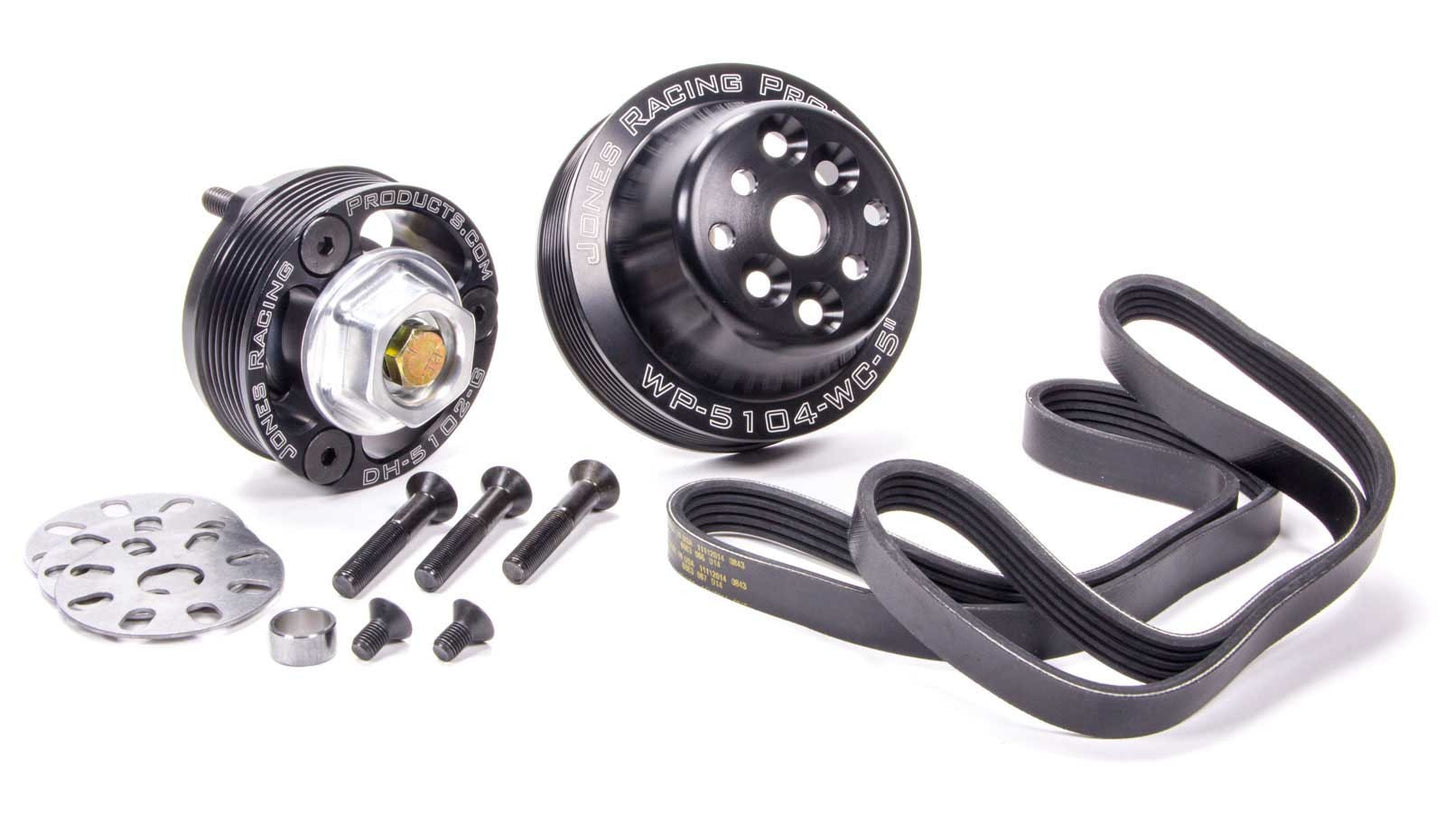 Jones Racing Products Serpentine Drive Kit MPN JRP1020-S For Chevy