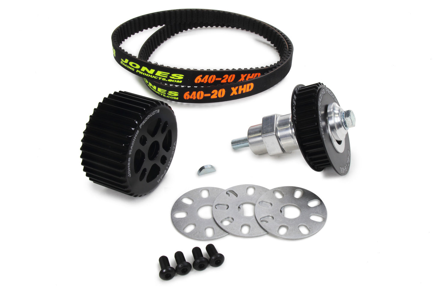 Jones Racing Products HTD Water Pump Drive Kit SBC 604 Crate MPN JRP2010-RA-604 For Chevy