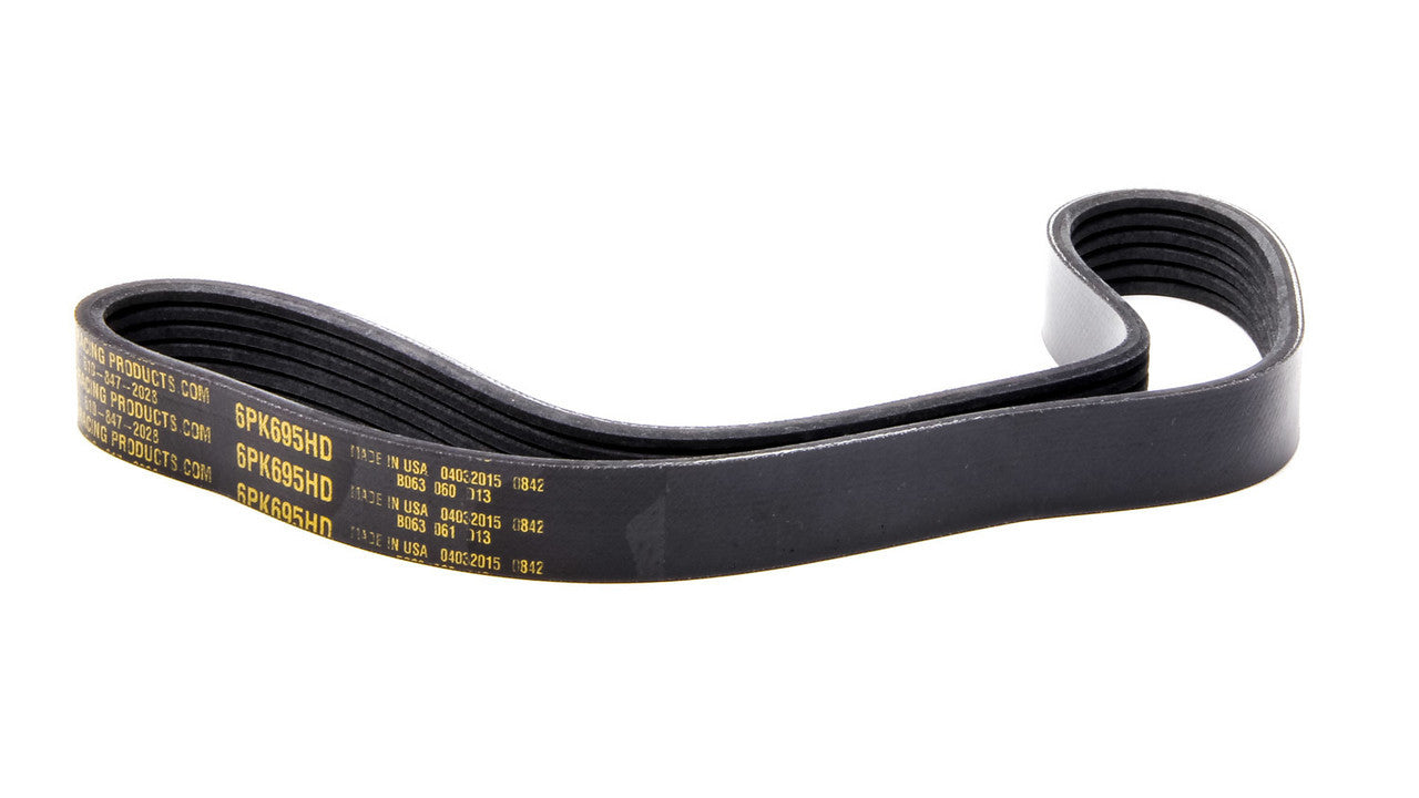 Jones Racing Products Belt Serpentine 37.008in 6- Groove MPN JRP6PK-940HD