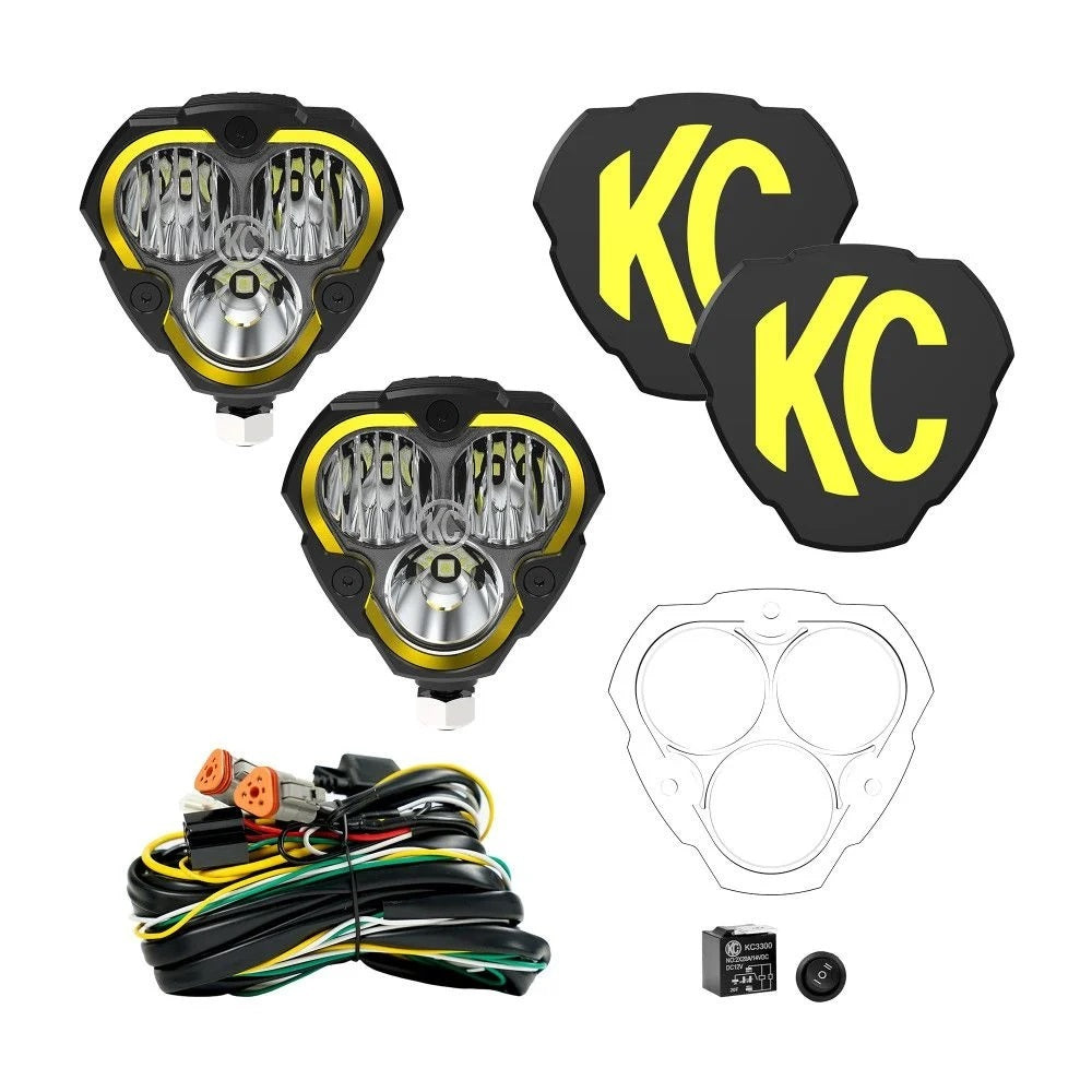 Kc Hilites FLEX ERA 3 - Two -Light Master Kit KCH288