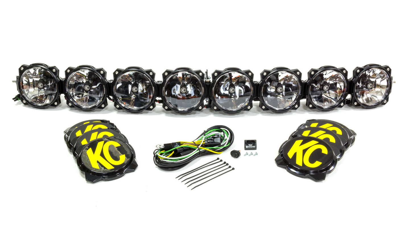 Kc Hilites Pro6 Gravity LED Light Bar 8 Light 50in MPN KCH91308 For Universal use