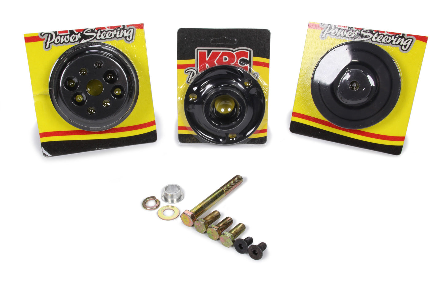 Krc Power Steering Pro Series Serpentine Pulley Kit 1:1 MPN KRC36400000 For Chevy