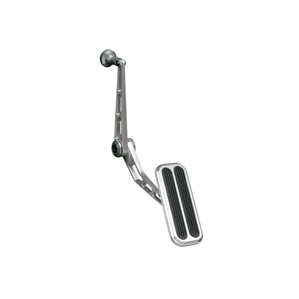 Lokar 55-57 Chevy Billet Gas Pedal Ass. w/ Rubber MPN LOKBAG-6074 For Chevy Fullsize 1955-57