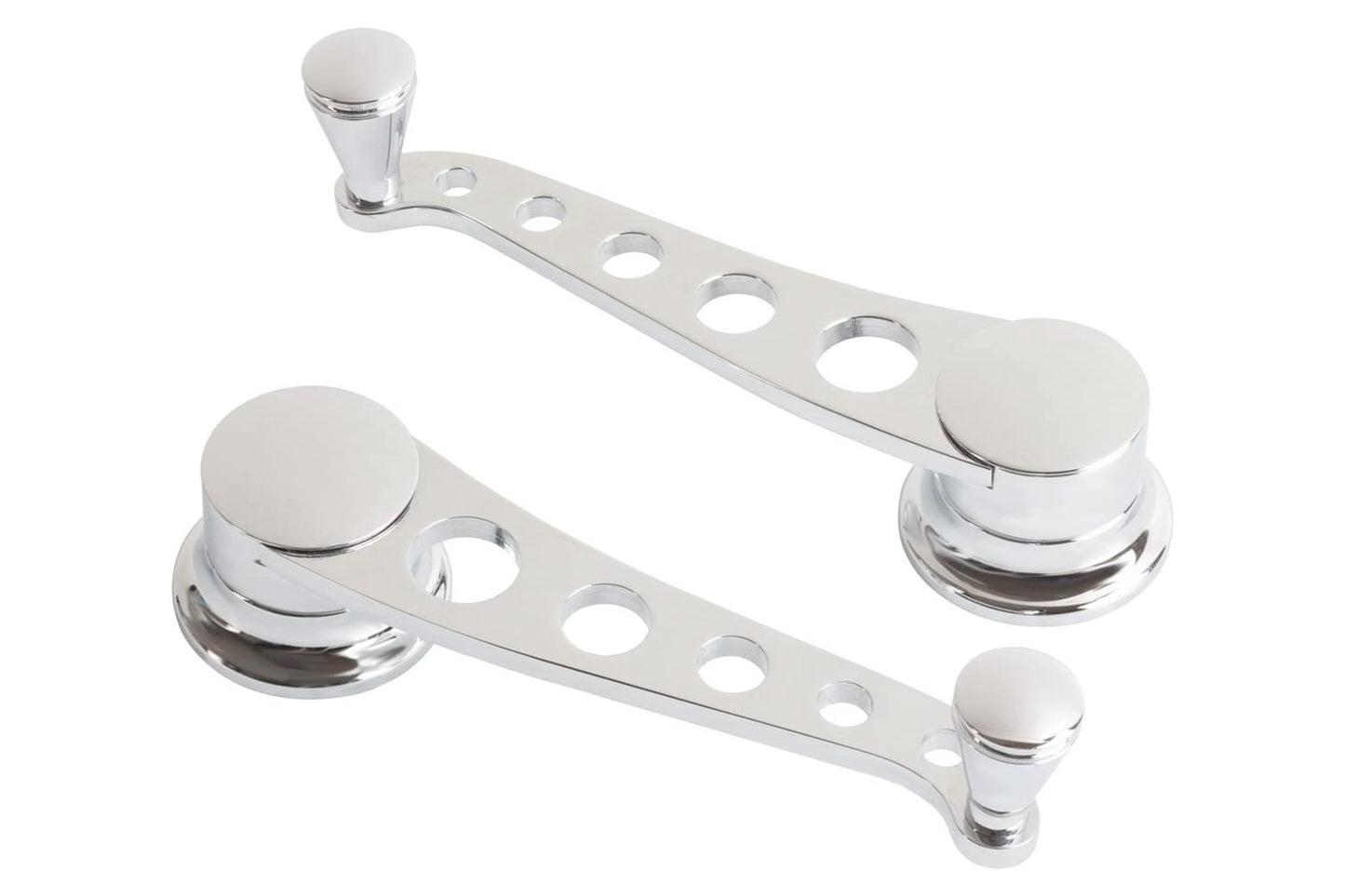 Lokar 49-Up GM/Ford Window Cranks Chrome Pair MPN LOKIDH-2031