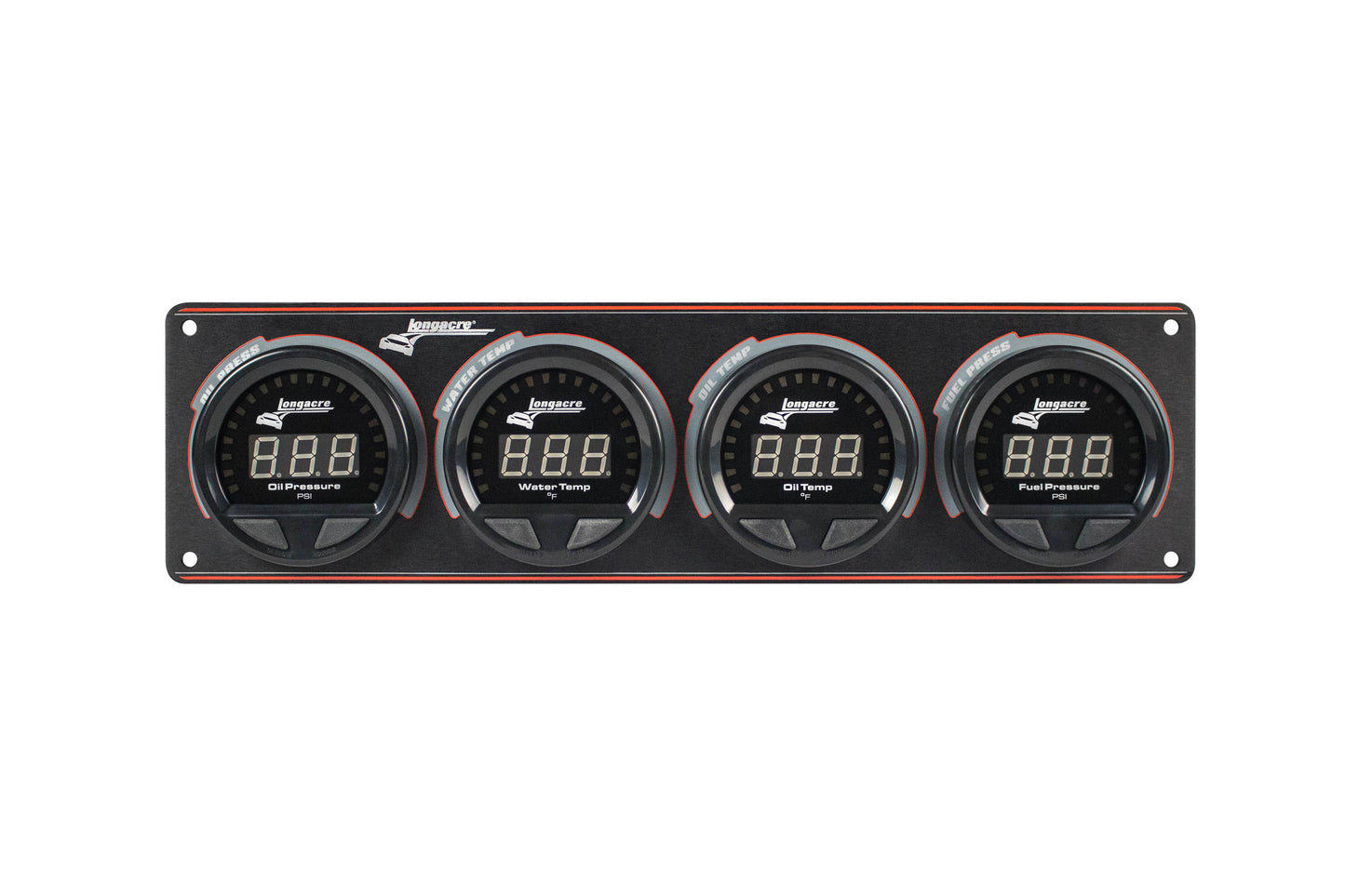 Longacre Waterproof LED 4 Gauge Panel OP/WT/OT/FP MPN LON52-44666