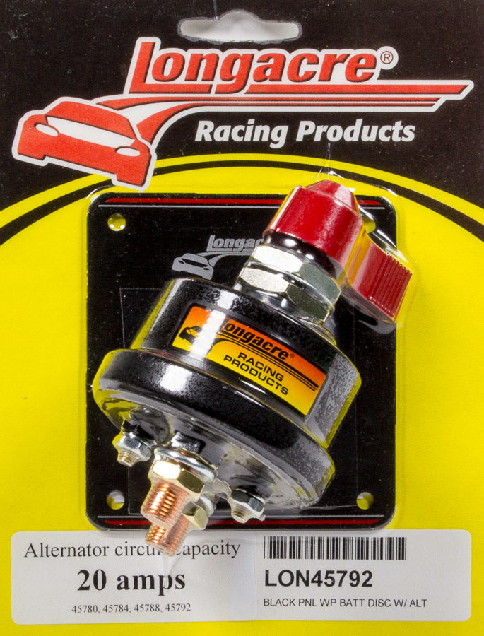 Longacre Battery Disc. Switch HD 4 Post Weatherproof MPN LON52-45792