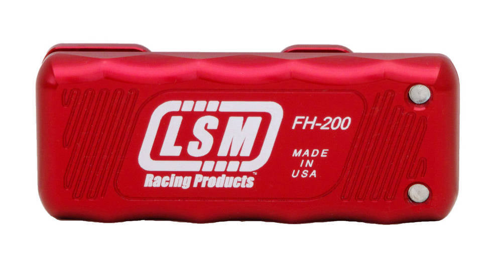 Lsm Racing Products Dual Feeler Gauge Holder - Red MPN LSMFH-200R