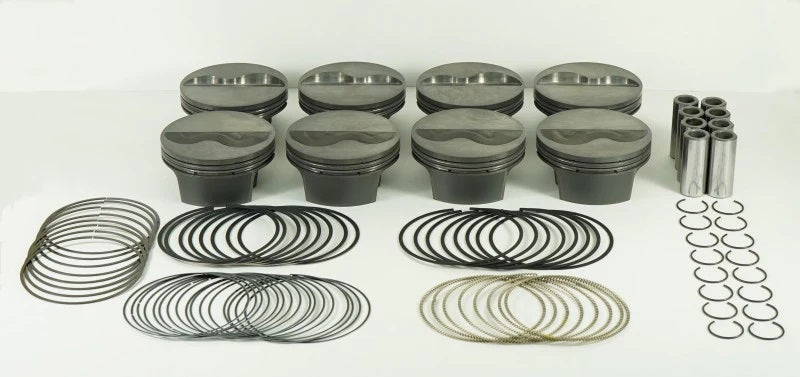 Mahle Pistons SBC Powerpak FT Piston Set 4.155 Bore -9cc MAH197753355