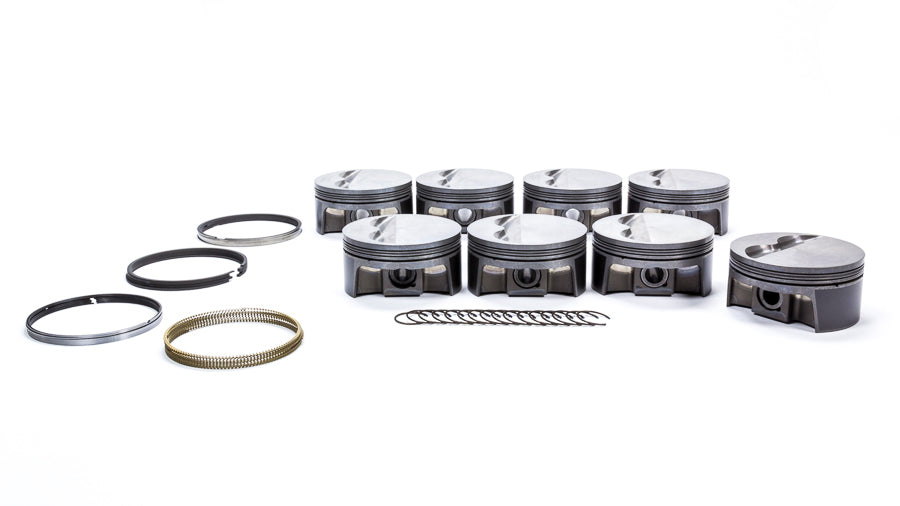 Mahle Pistons SBC PowerPak F/T Piston Set 4.030 Bore MPN MAH930200330 For Chevy