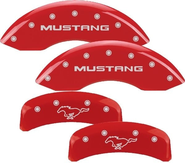 Mgp Caliper Cover 94-04 Mustang Caliper Covers MPN MGP10095SMPYRD For Ford Mustang 1994-2004