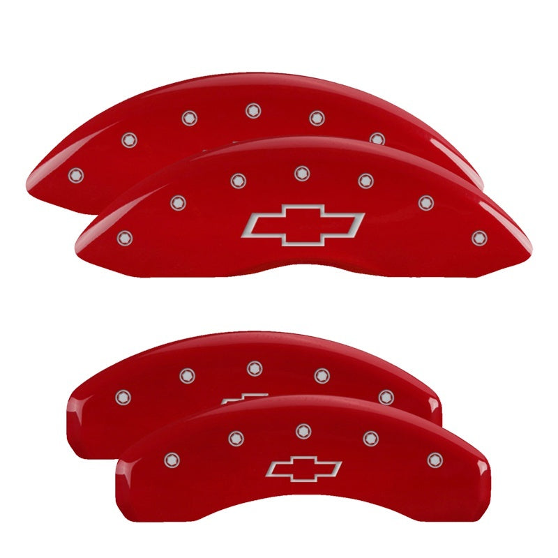 Mgp Caliper Cover 15- Suburban Caliper Covers Red MPN MGP14234SBOWRD For Chevy, GM Fullsize SUV 2015-20