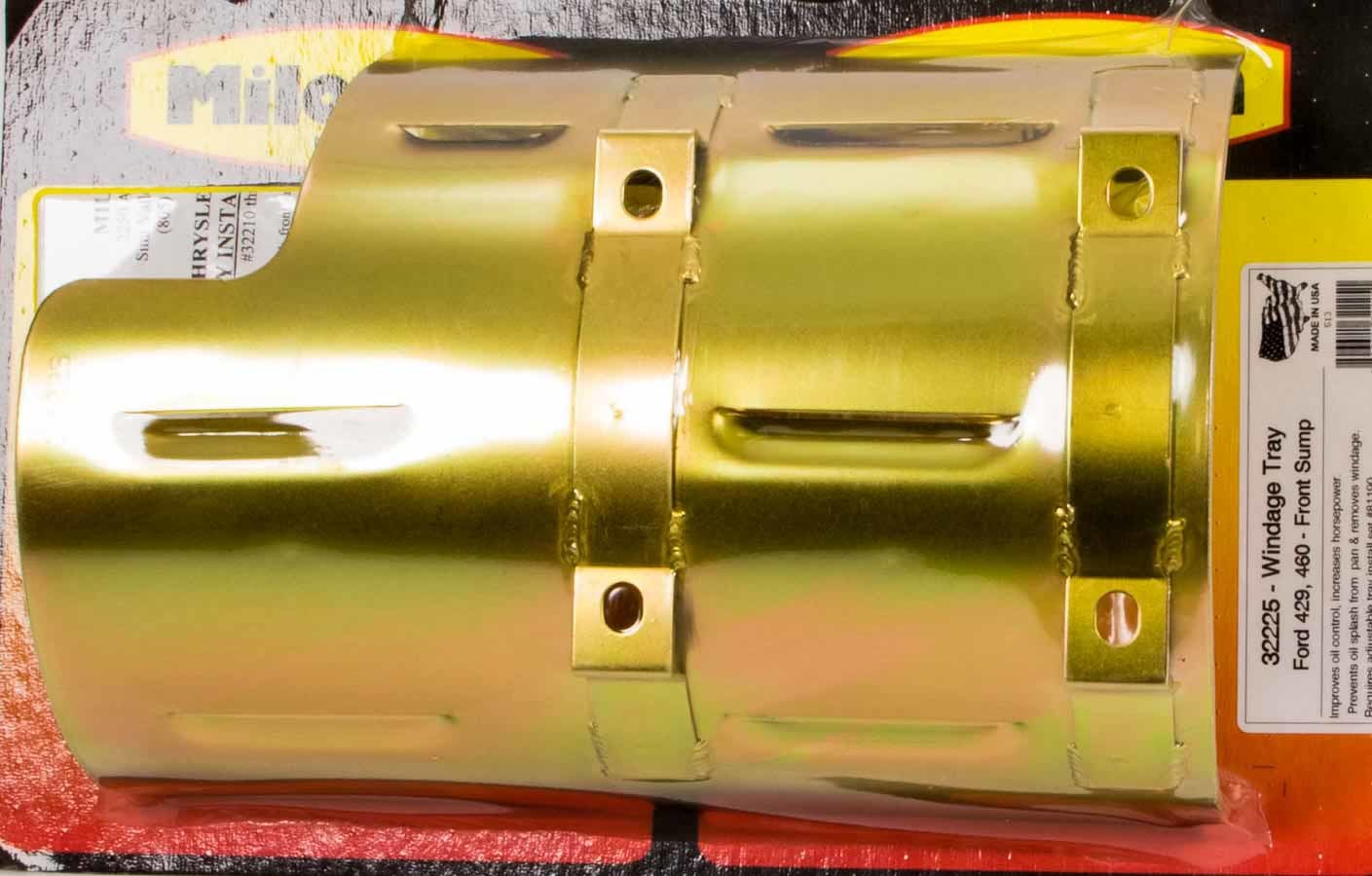 Milodon BBF 429/460 Windage Tray MPN MIL32225 For Ford