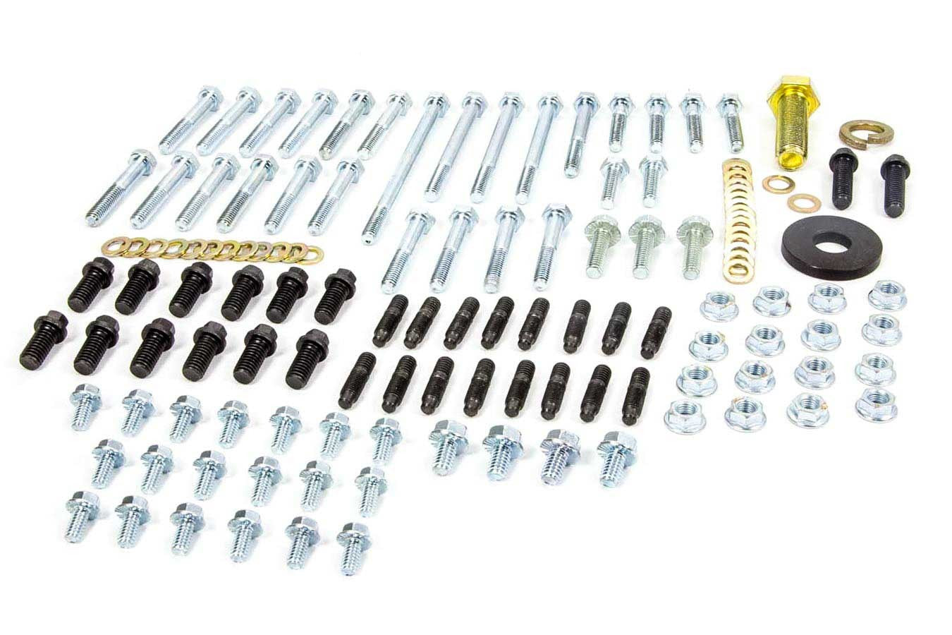 Milodon SBF Engine Fastener Kit w/o Head Bolts MPN MIL83011 For Ford