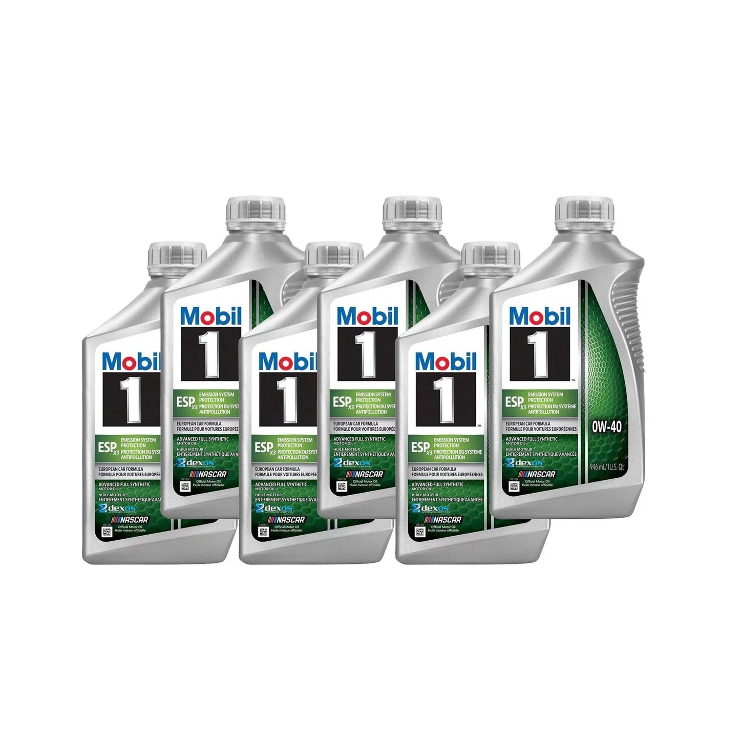 Mobil 1 0w40 ESP Oil Case 6 x 1 Quart MOB124798