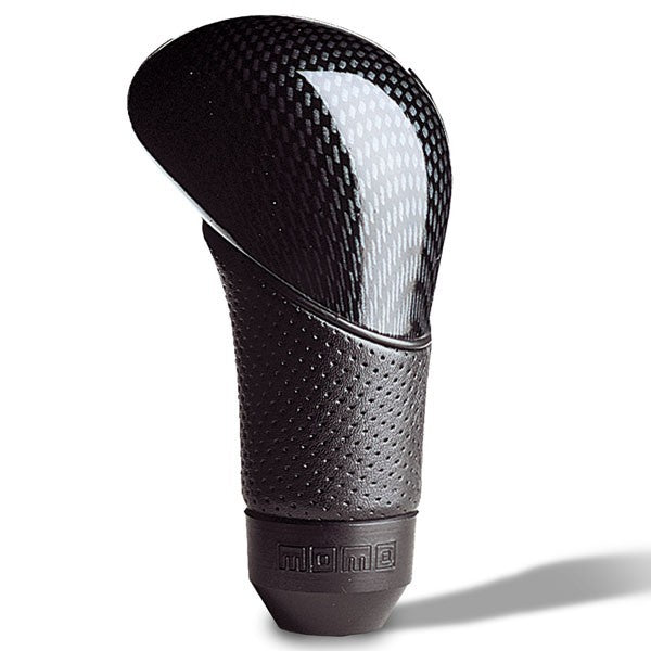 Momo Automotive Accessories Shadow SHift Knob Carbon Look Airleather MOMSUBKCA