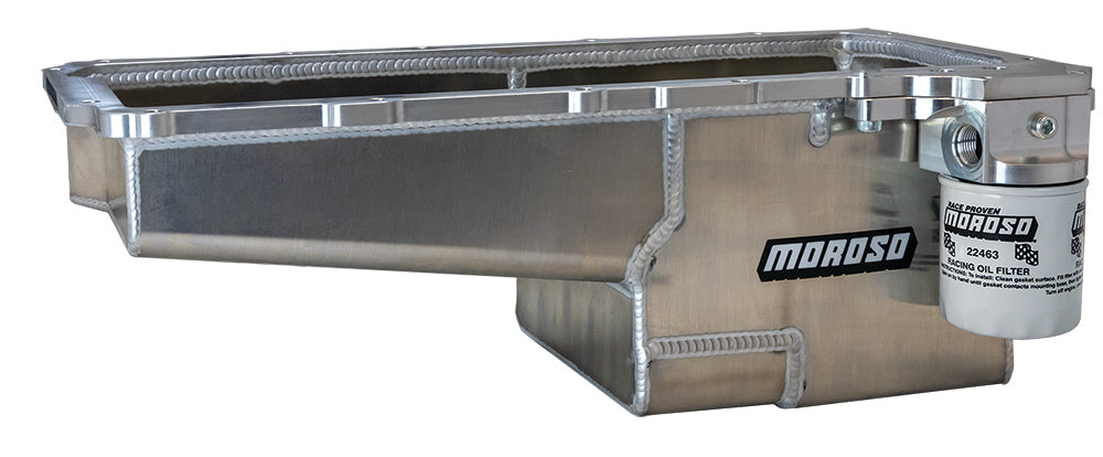 Moroso 7qt Oil Pan - GM LS Drag Race/COPO Camaro 16-Up MPN MOR21157 For Chevy, GM Camaro, LS-Series 2016-18