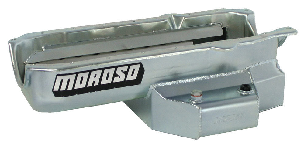 Moroso SBC C/T Oil Pan - RH Dipstick MOR21315