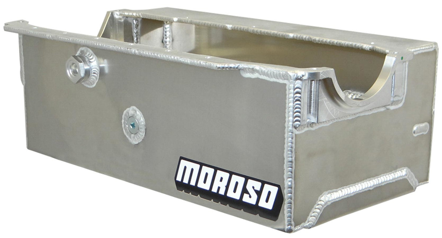 Moroso SBC Sprint Car Alum. Oil Pan - Wet Sump 9.5qts. MPN MOR21330 For Chevy Sprint Car