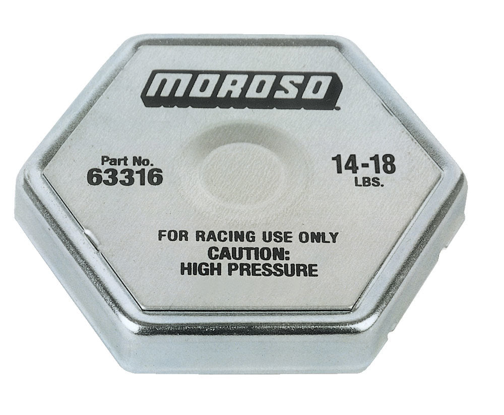 Moroso Radiator Cap 14-18lb MPN MOR63316