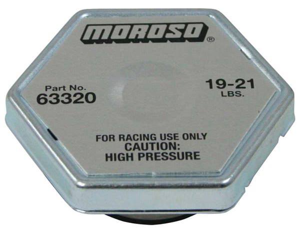 Moroso Racing Radiator Cap 19-21LBS. MPN MOR63320