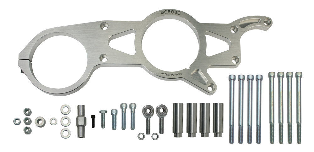 Moroso Alt/Vac Pump Mounting Bracket Kit - BBC MPN MOR63836 For Chevy