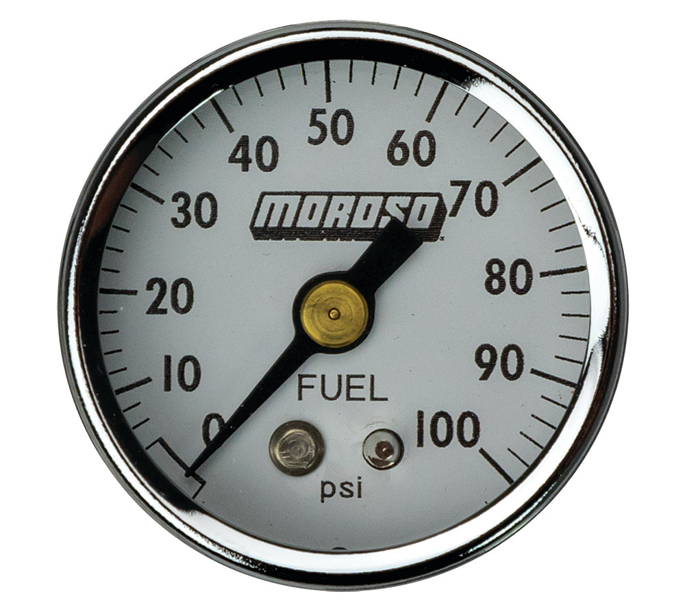 Moroso Fuel Pressure Gauge - 0-100psi MOR65374